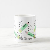 スイカ種子新学期先生ギフト コーヒーマグカップ (中央)