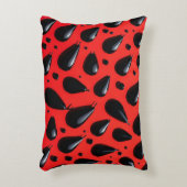 スイカ種子 アクセントクッション (正面(垂直))