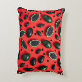 スイカ種子 アクセントクッション (裏面(縦))