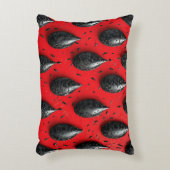 スイカ種子 アクセントクッション (正面(垂直))