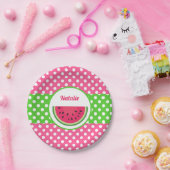 スイカ紙プレート ペーパープレート (パーティー)