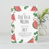 スイカ紙吹雪グリッターターニングトロピカルI 招待状 (スタンド正面)