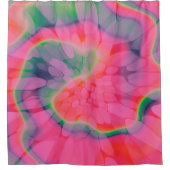 スイカ絞り染め シャワーカーテン (正面)