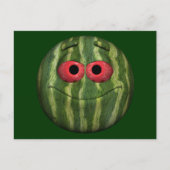 スイカ絵文字 ポストカード (正面)