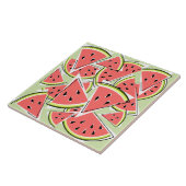 スイカ緑 タイル (側面)