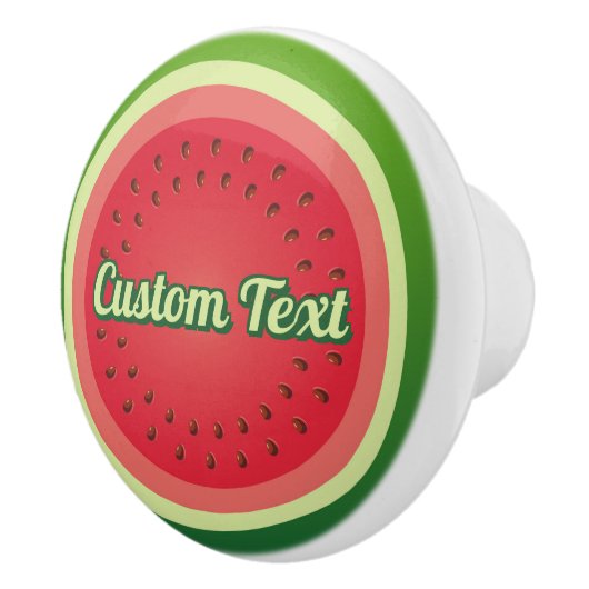 スイカ背景セラミックノブ セラミックノブ (右)