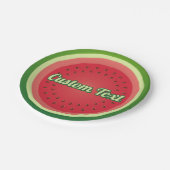 スイカ背景紙プレート ペーパープレート (アングル)