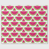 スイカ色 ラッピングペーパー (フラット)