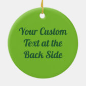 スイカ薄切りセラミックオーナメント セラミックオーナメント (裏面)