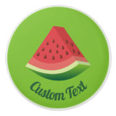 スイカ薄切りセラミックノブ セラミックノブ (正面)