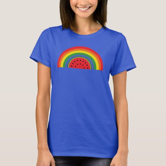 スイカ虹 Tシャツ (正面)