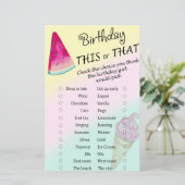 スイカ誕生日このゲームまたはそのゲーム (スタンド正面)