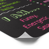 スイカ誕生日シャルボードポスターサイン ポスター (角)