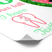 スイカ誕生日ポスター、マイルストーンショックボード ポスター (角)