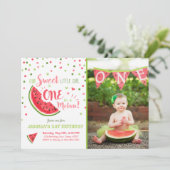 スイカ誕生日招待状メロンサマーパーティー 招待状 (スタンド正面)