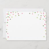 スイカ誕生日招待状メロンサマーパーティー 招待状 (裏面)