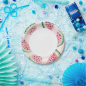 スイカ誕生日 ペーパープレート (パーティー)