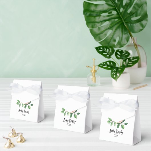 スイカ赤ちゃんガールシャワー フェイバーボックス (複数)