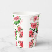 スイカ赤ちゃんガールシャワー 紙コップ (右)