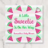 スイカ赤ちゃんシャワー フェイバータグ (裏面)