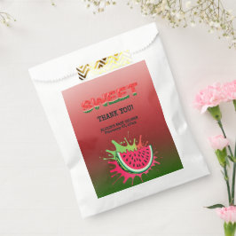 スイカ赤ちゃんシャワー フェイバーバッグ