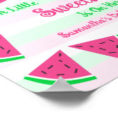 スイカ赤ちゃんシャワー ポスター (角)