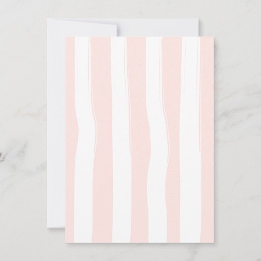 スイカ赤ちゃんシャワー 招待状 (裏面)