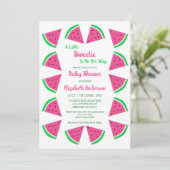 スイカ赤ちゃんシャワー 招待状 (スタンド正面)