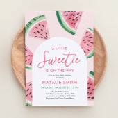 スイカ赤ちゃんシャワー 招待状