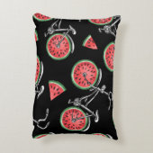 スイカ車、夏のパターン。 アクセントクッション (裏面(縦))