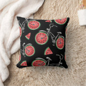 スイカ車、夏のパターン。 クッション (ブランケット)