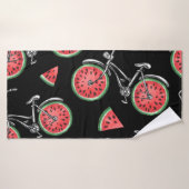 スイカ車、夏のパターン。 バスタオル (バスタオル)