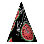 スイカ車、夏のパターン。 パーティーハット (右)