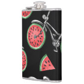 スイカ車、夏のパターン。 フラスク (左)