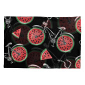 スイカ車、夏のパターン。 枕カバー (裏面)