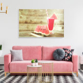 スイカ軽食ウォールアート キャンバスプリント (インサイチュ (リビング))