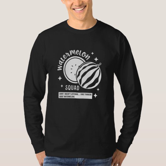 スイカ部隊 トロピカル フルーツ Tシャツ (正面)