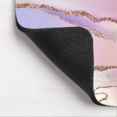 スイカ酸 | Neo Mint GreenとCassis Pink マウスパッド (コーナー)