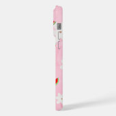 スイカ開花-おもしろい夏の花パターン» iPhoneケース (左側面)