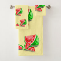 スイカ風呂タオル – 色を選択