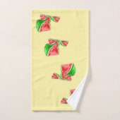 スイカ風呂タオル – 色を選択 バスタオルセット (ハンドタオル)