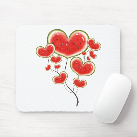 スイカ風船 マウスパッド (マウス)