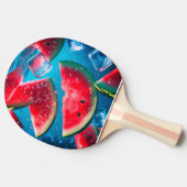 スイカ鮮やかスライス水中 – リフレッシュ 卓球ラケット (横)