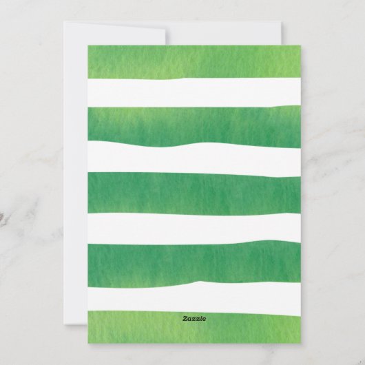 スイカ1歳の誕生日招待状 シーズンカード (裏面)