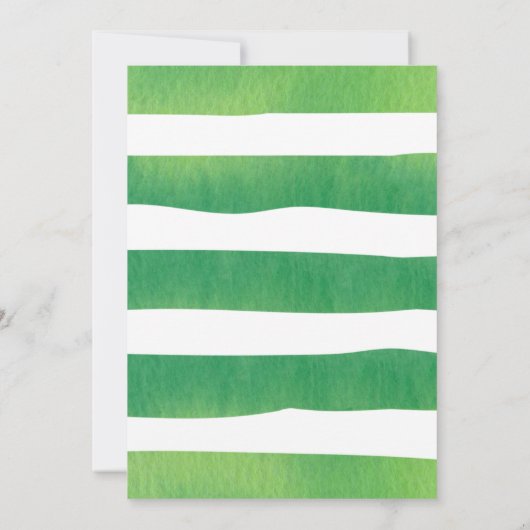 スイカ1歳の誕生日招待状 招待状 (裏面)