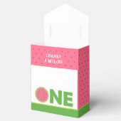 スイカ1st誕生日パーティーガール用ゲーブルボックス フェイバーボックス (オープン)