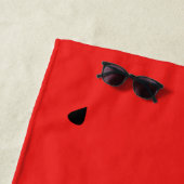 "スイカ"のパーソナライズなビーチタオル ビーチタオル (インサイチュ)