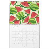 スイカ カレンダー (3月 2027)