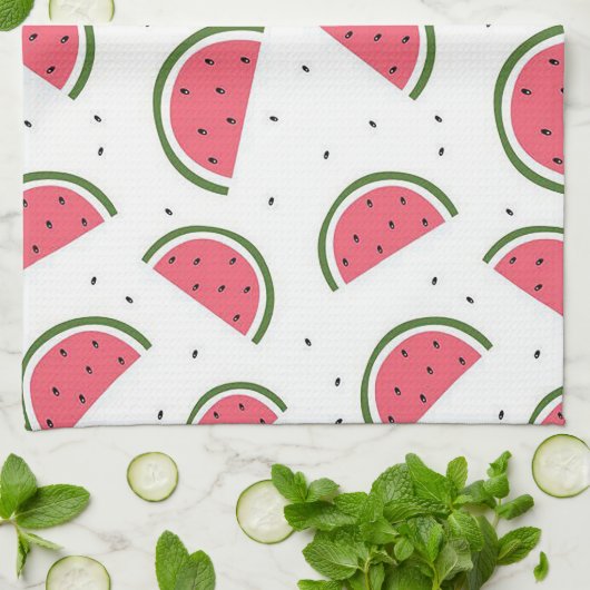 スイカ キッチンタオル (折り畳み)