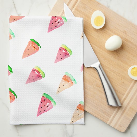 スイカ キッチンタオル (四つ折り)